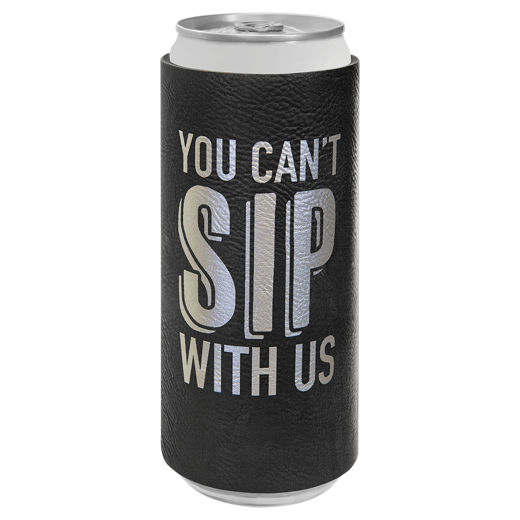 Leather Slim Can Coozie