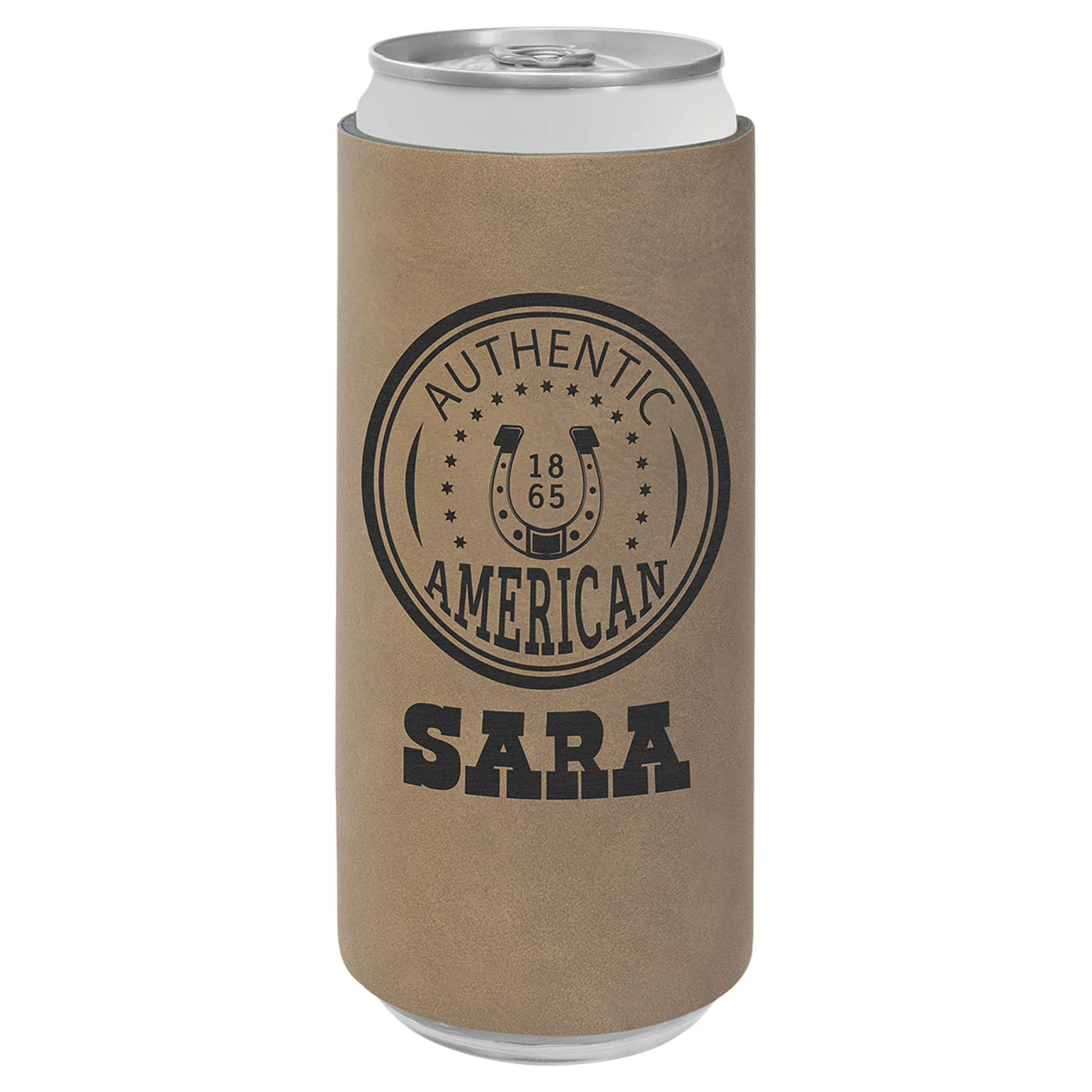 Leather Slim Can Coozie - Image 13