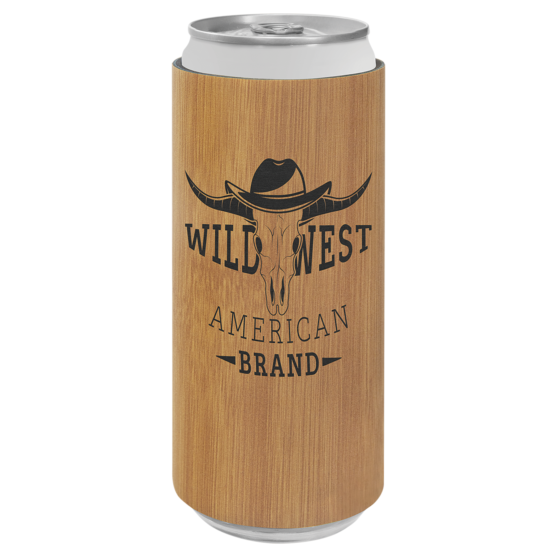Leather Slim Can Coozie - Image 8
