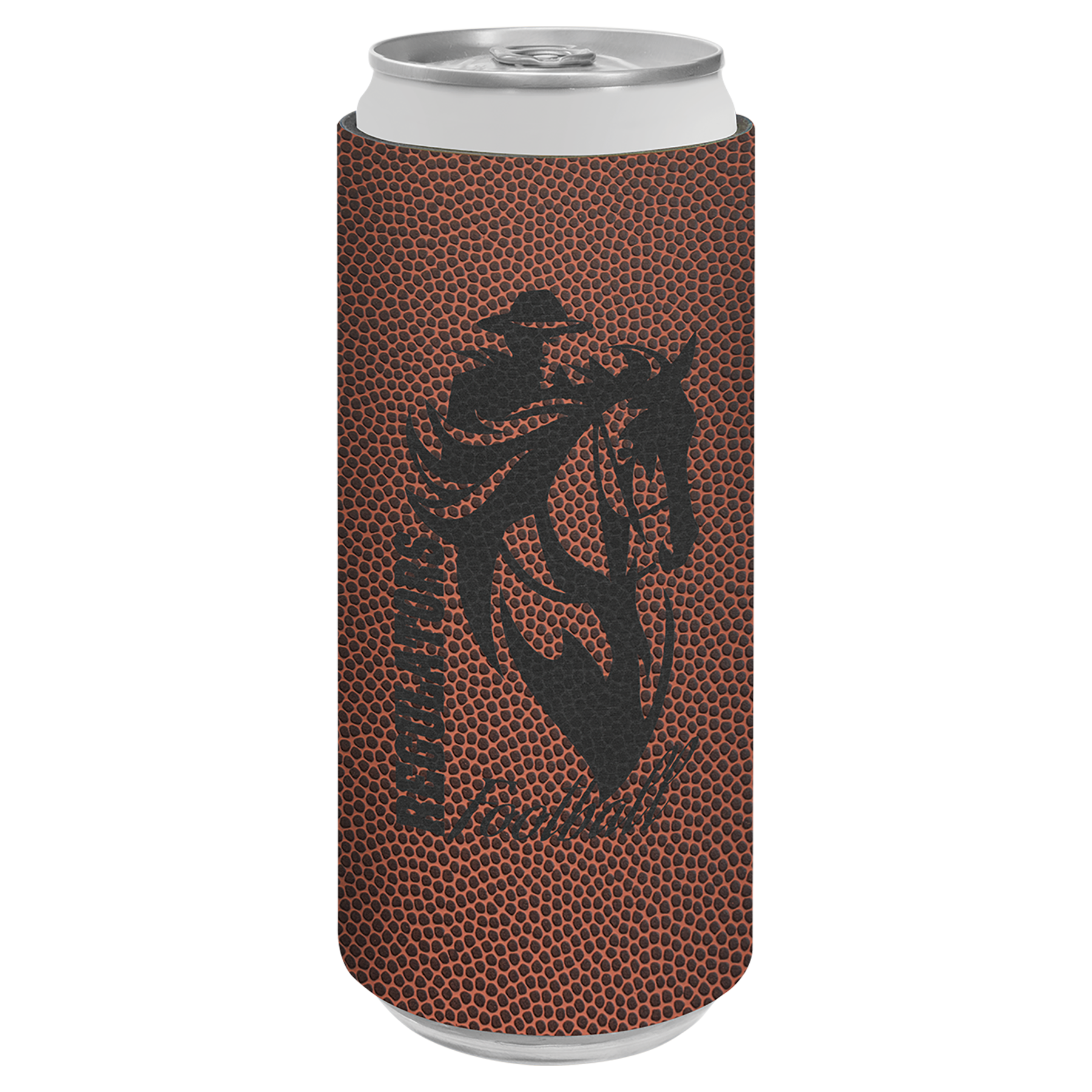 Leather Slim Can Coozie - Image 4