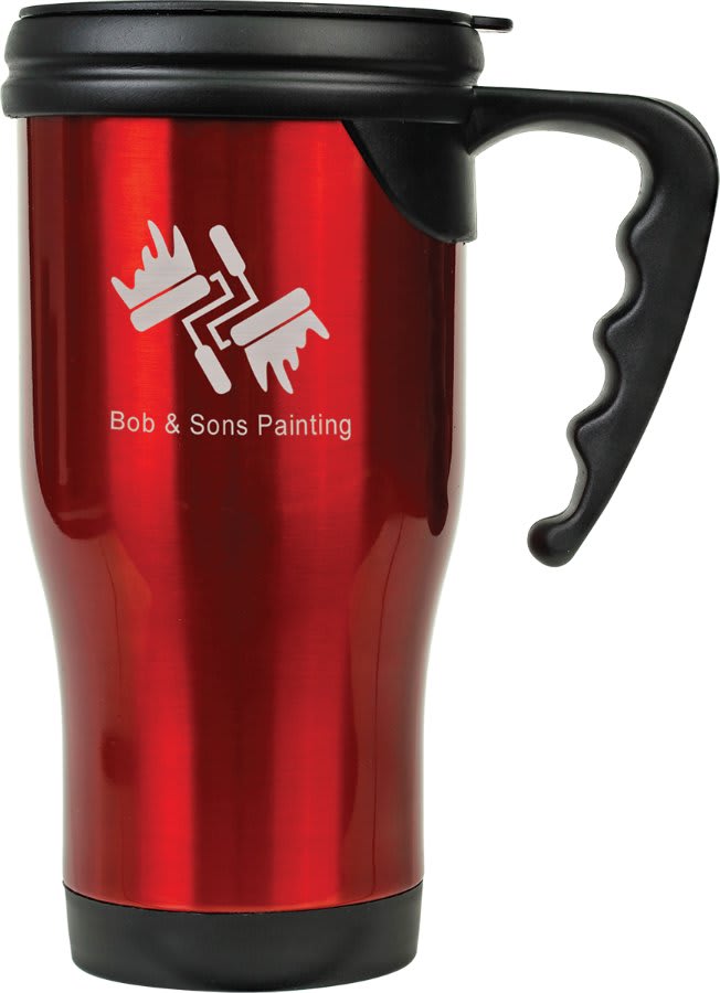 14 oz. Travel Mug with Handle