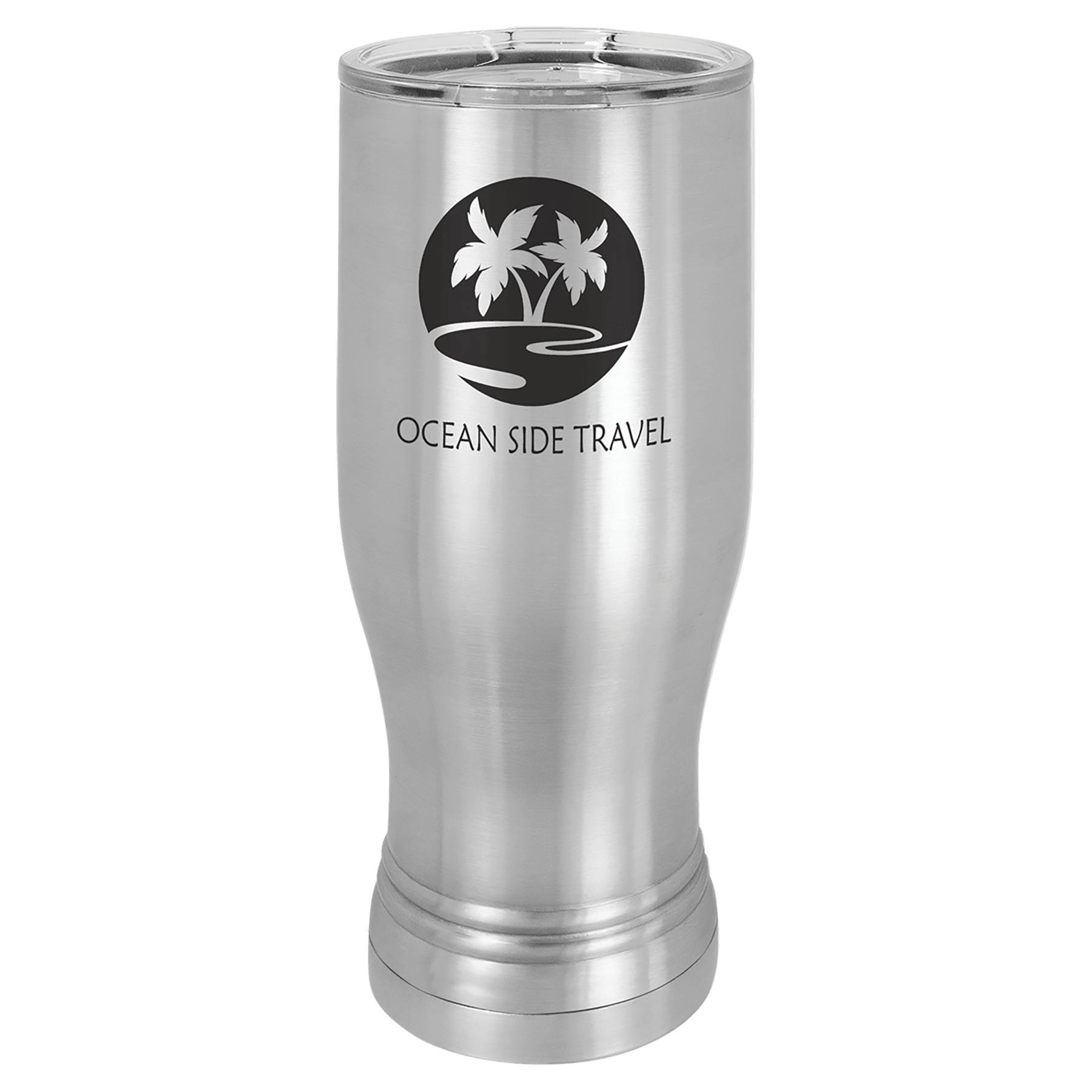 Polar Camel 20 oz Pilsner with Clear Lid